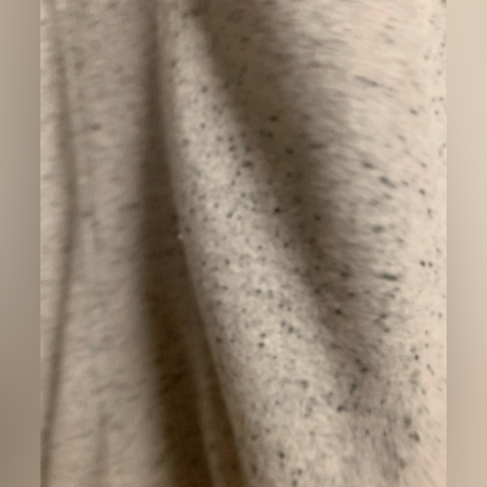 Nordstrom Signature Speckled Gray 100% Cashmere Women's Cardigan Cocoon Sweeter - Picture 8 of 16